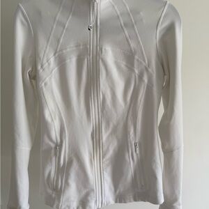 Lululemon Athletica Luon Define Jacket in White